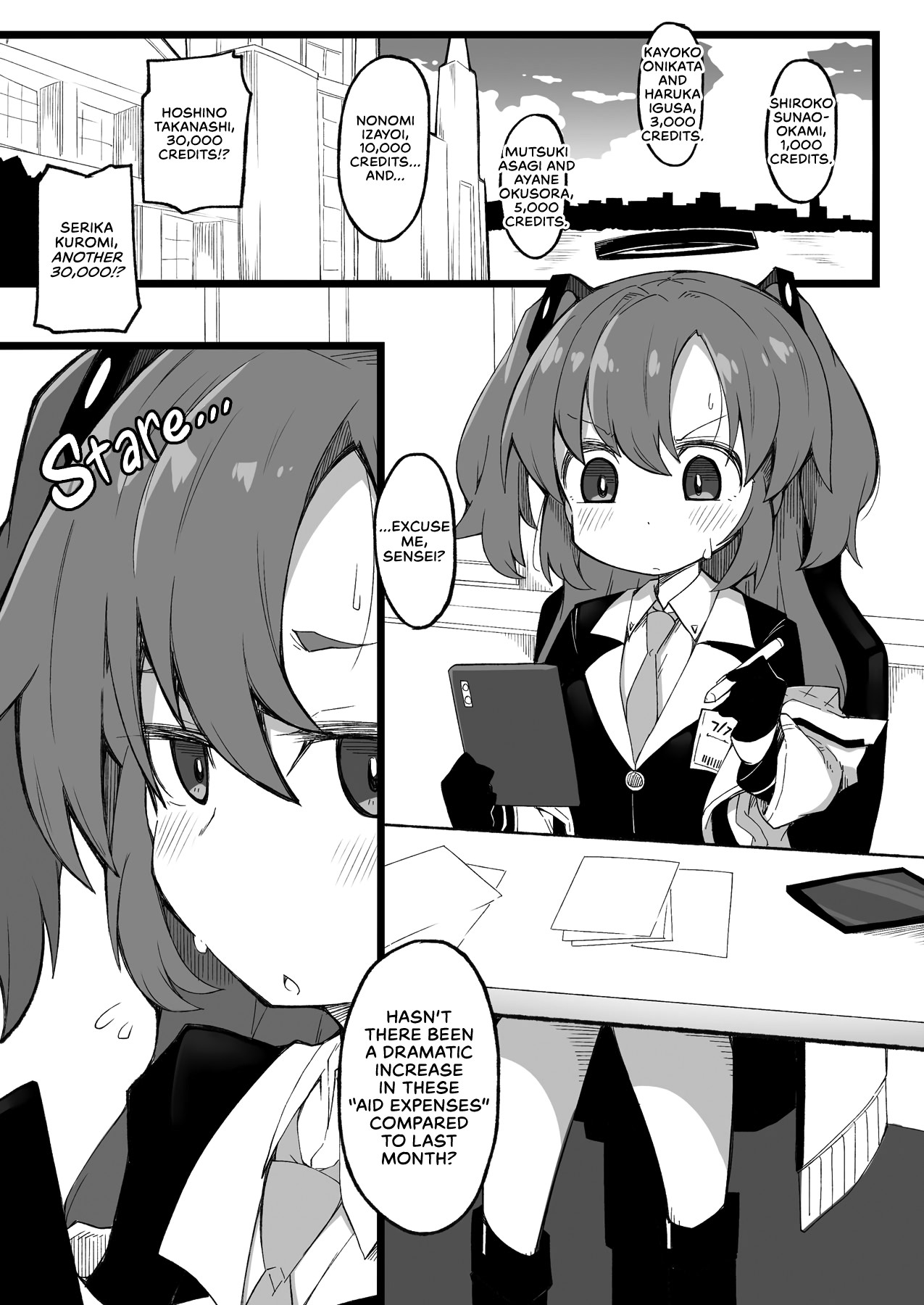 Hentai Manga Comic-Sensei and Hayase Yuuka (Their Second Time)-Read-2